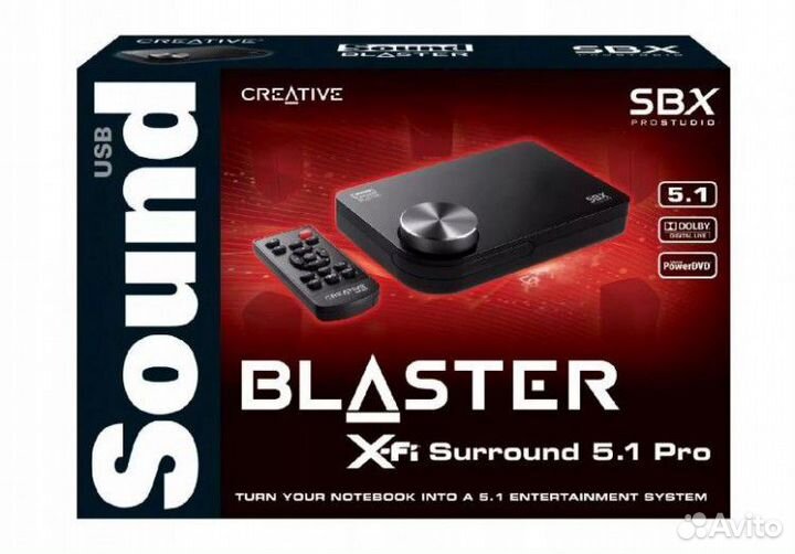 Creative Sound Blaster X-Fi Surround 5.1 Pro