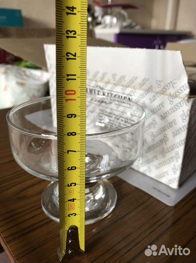 Креманки 6 шт новые