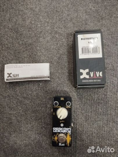 Педаль эффектов Xvive Distortion V2