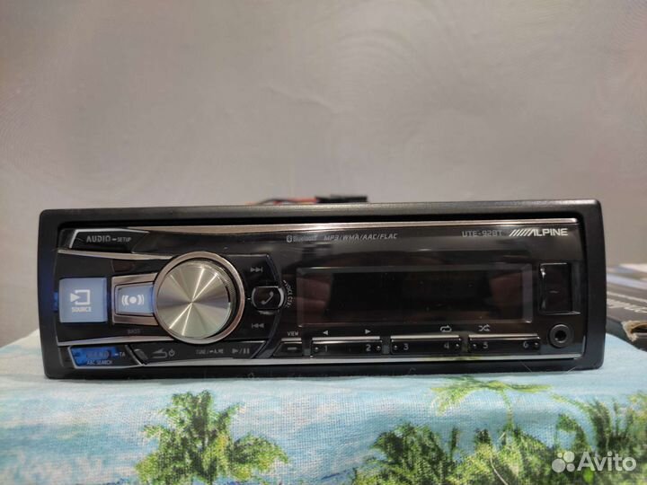 Процессорная Магнитола с блютуз alpine ute 92bt
