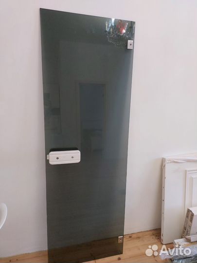 Стеклянные двери сауна