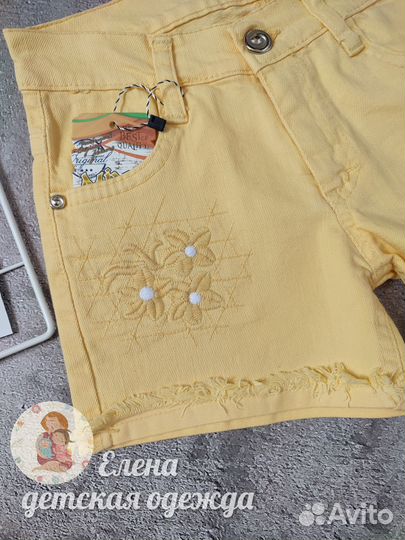 Шорты для девочки 110 см