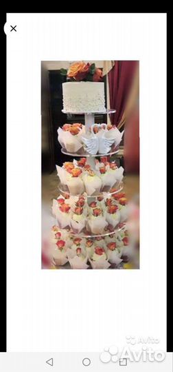 Подставка под торт, многоярусная, подставка под ка