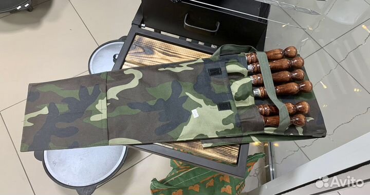 Набор шампуров в чехле