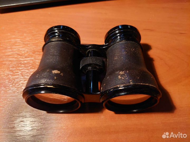 Старинный театральный бинокль Franz Roeller