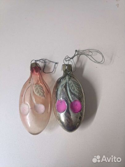 Советские елочные игрушки