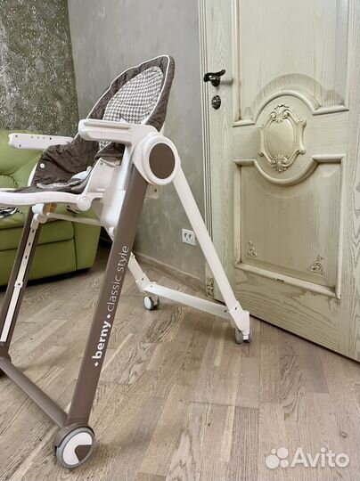 Стульчик для кормления happy baby berny