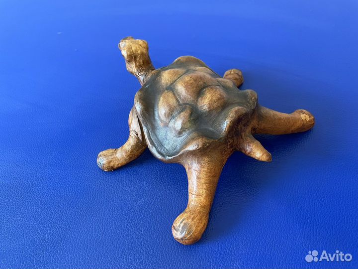 Черепашка интерьерная, натуральная кожа