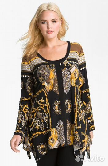 Туника большого размера, США - 58/60/62/64