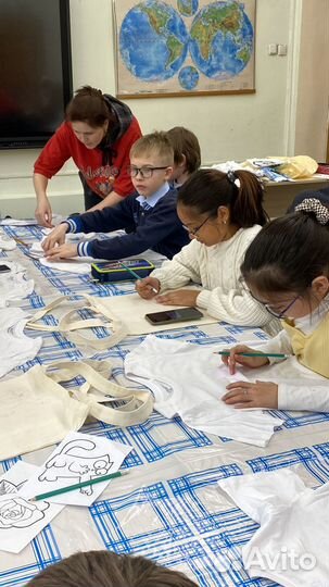 Роспись футболок (хлопок) и экосумок