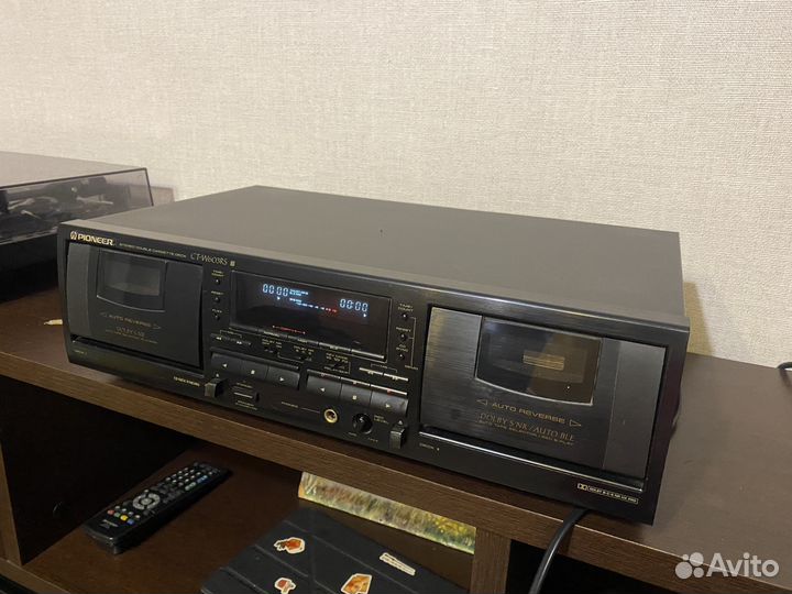 Дека кассетная pioneer ct-w603rs