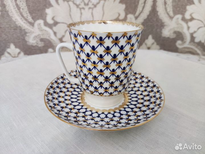 Кофейная пара ифз: Кобальтовая сетка, Майская