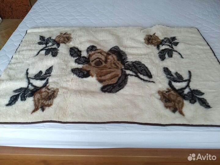 Плед 94х138 шерсть