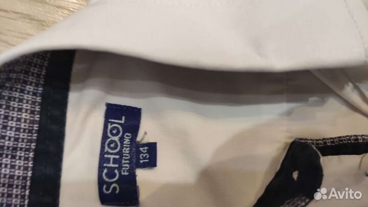 Рубашка белая детская