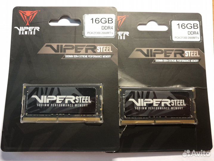 PVS416G266C8S Patriot Viper Steel sodimm DDR4 2х16