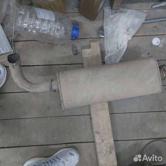 Глушить niva chevrolet задняя часть