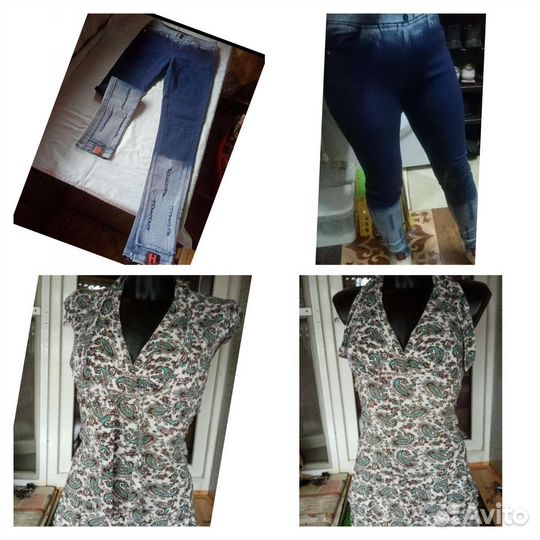 Брюки, кофты, платья, количество 27 шт, 46, 46-48