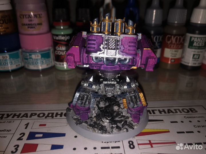 Chaos dreadnought/helbrute. Дредноут хаоса