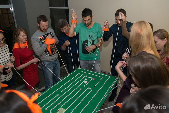 Тимбилдинг, командообразование в офисе