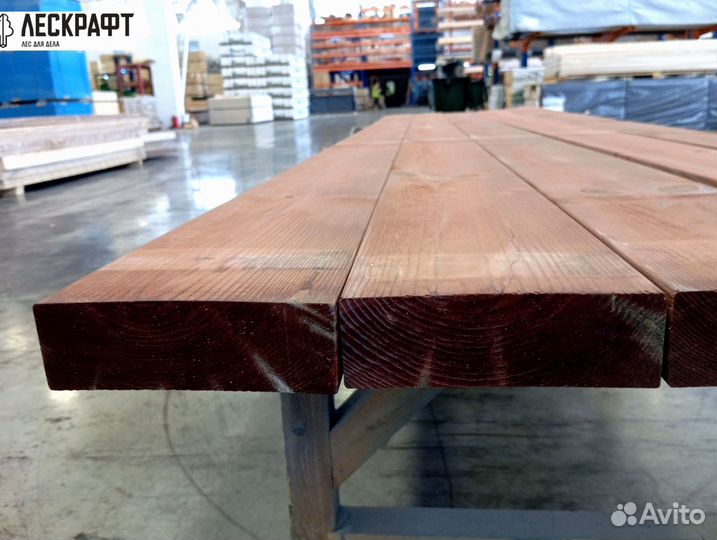 Доска строганая 20*120*4000 мм импрегнированная