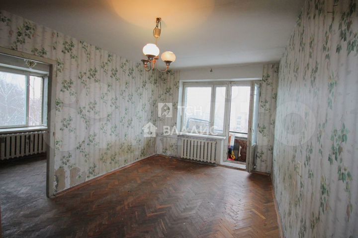 3-к. квартира, 52 м², 5/5 эт.