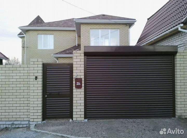 Ворота-жалюзи монтаж 24-72 ч