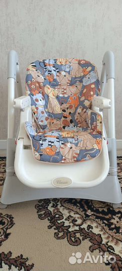 Стульчик для кормления happy baby classic