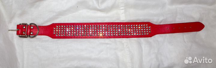 Ошейник для собаки со стразами