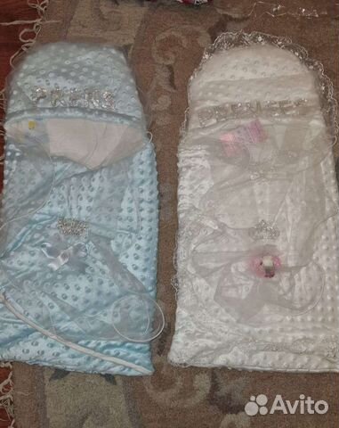 Конверт на выписку для мальчика и девочки