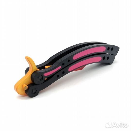 Деревянный нож Бабочка Градиент Mod.1 PalisWood