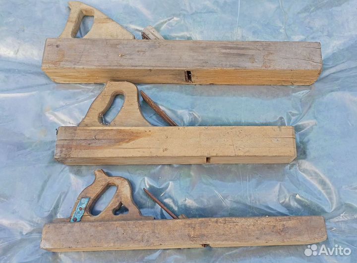 Рубанки старинные деревянные