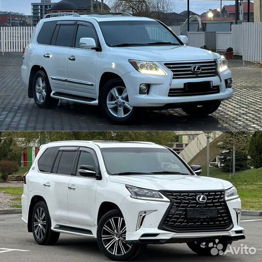 Lexus LX570 Переделка в Рестайлинг