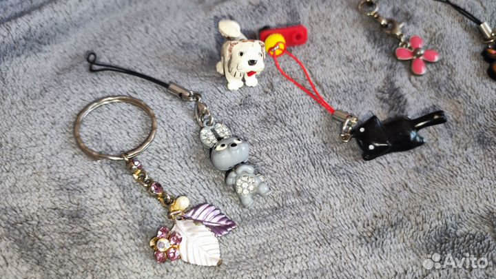 Брелоки на телефон (пакетом)