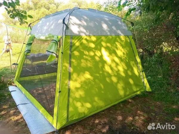 Палатка шатер с полом и навесом