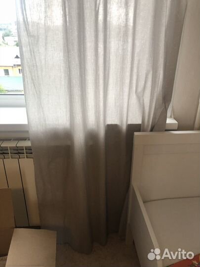 Шторы с карнизом