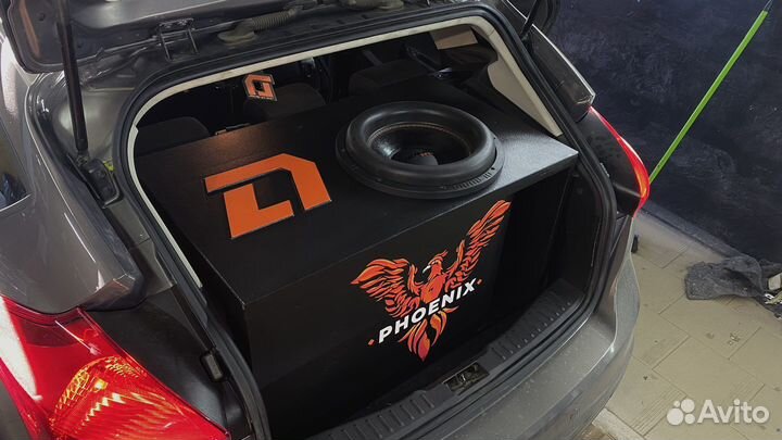 Установка сабвуфера в авто