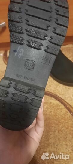 Женские резиновые сапоги