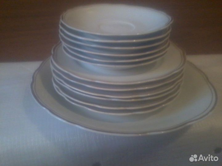 Сервиз столовый старый Польша, 