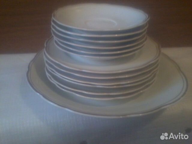 Сервиз столовый старый Польша, 