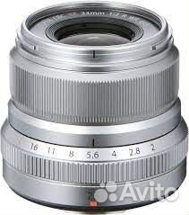 Fujifilm XF 23 MM F2 R WR silver (новый)