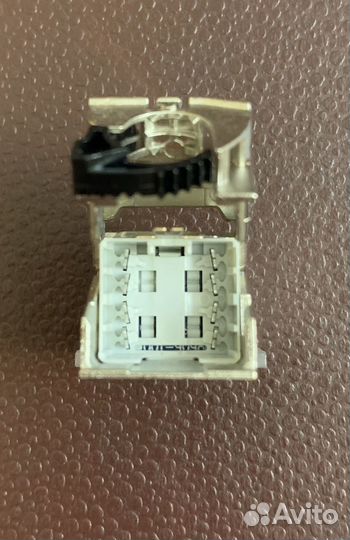 Модуль соединительный, 1xRJ45/s, Кат.6А EL