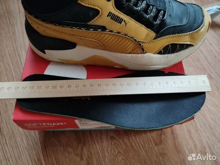 Утеплённые кроссовки Puma. Размер 37