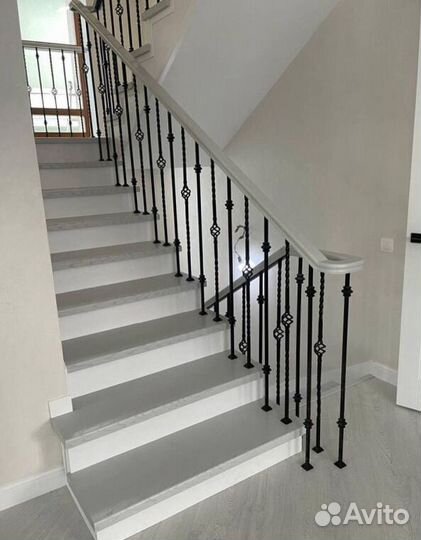 Деревянная лестница на второй этаж LTN-5508