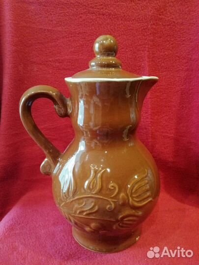 Кувшин керамический, обливная керамика