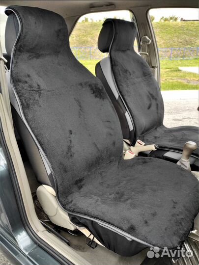 Меховые накидки на сидения авто