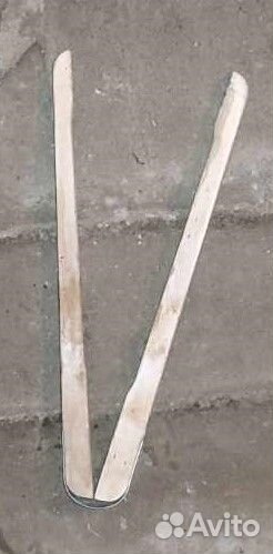 Деревянные щипцы для кипячения белья