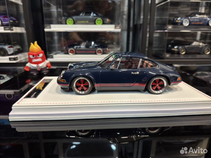 IVY Porsche 911 Singer albert blue 1:18