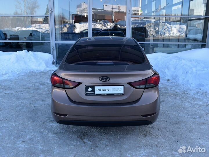 Hyundai Elantra 1.6 МТ, 2015, 99 000 км