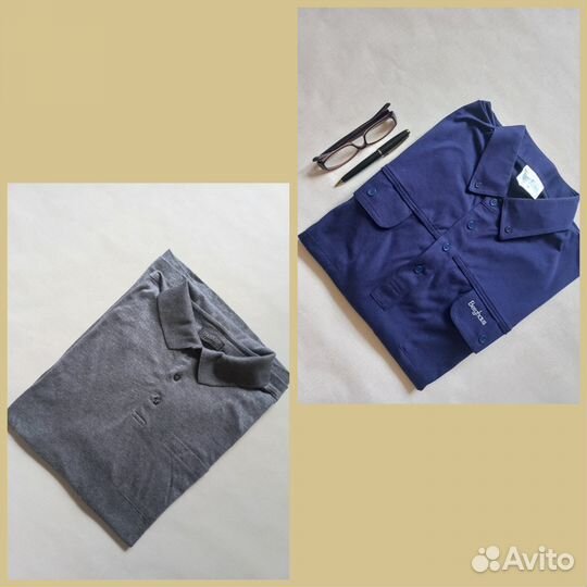 Рубашки мужские поло новые 50 52
