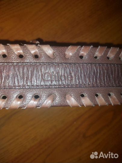 Ремень нат кожа Chloe